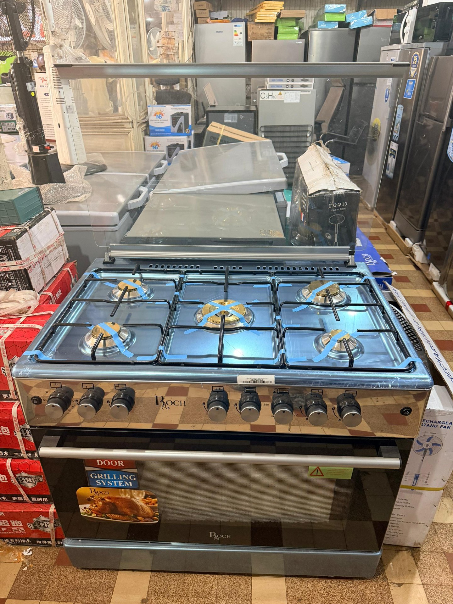 Cuisinière à gaz Roch 5 feux